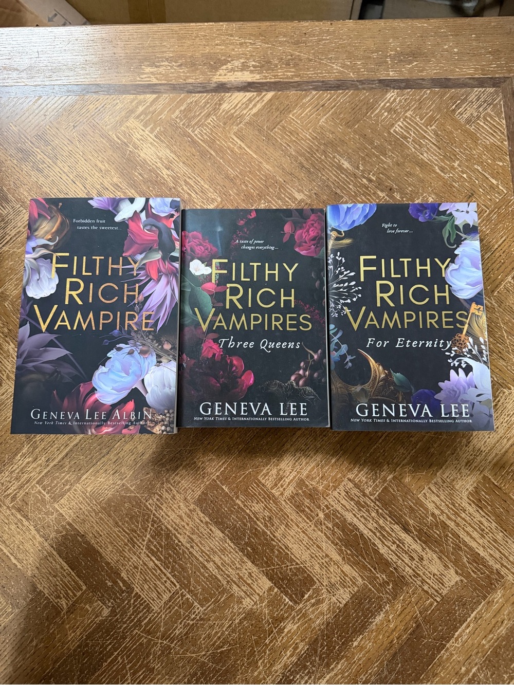 Geneva Lee Filthy Rich Vampires Books